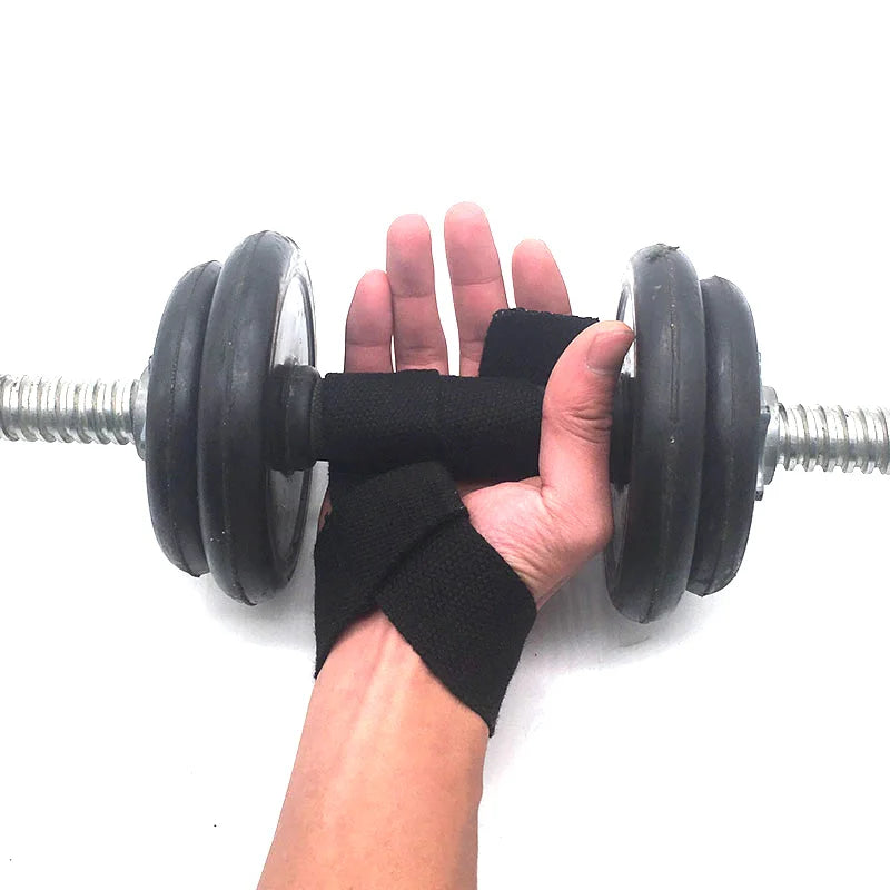 2pcs Gym Weight Lifting Wrist Straps Fitness Bodybuilding Training Lifting Straps For Women Men Fitness Crossfit Barbells Power