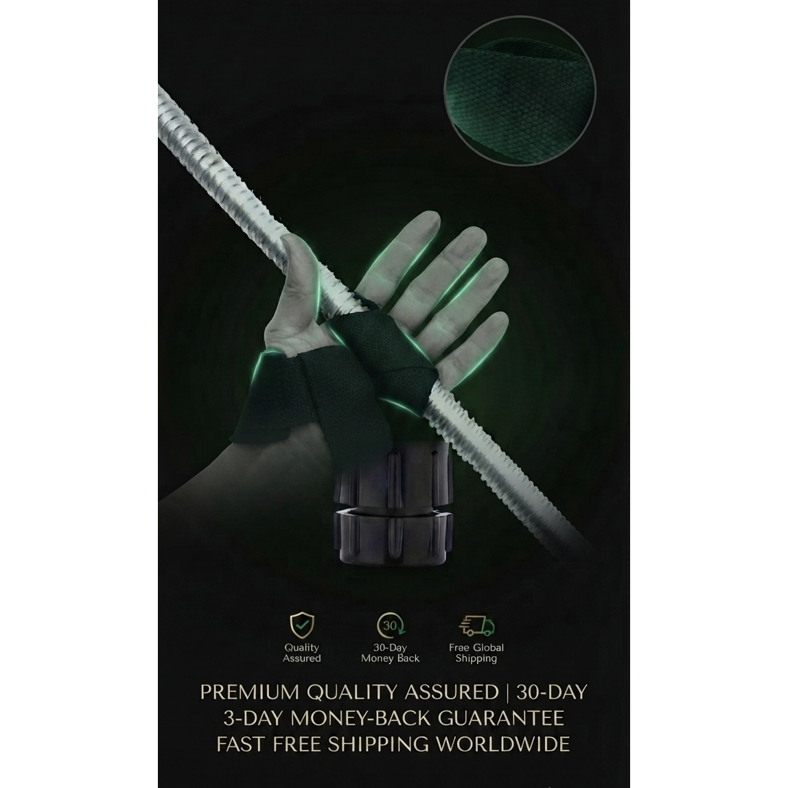 ZenVolt ProGrip™ Lifting Straps